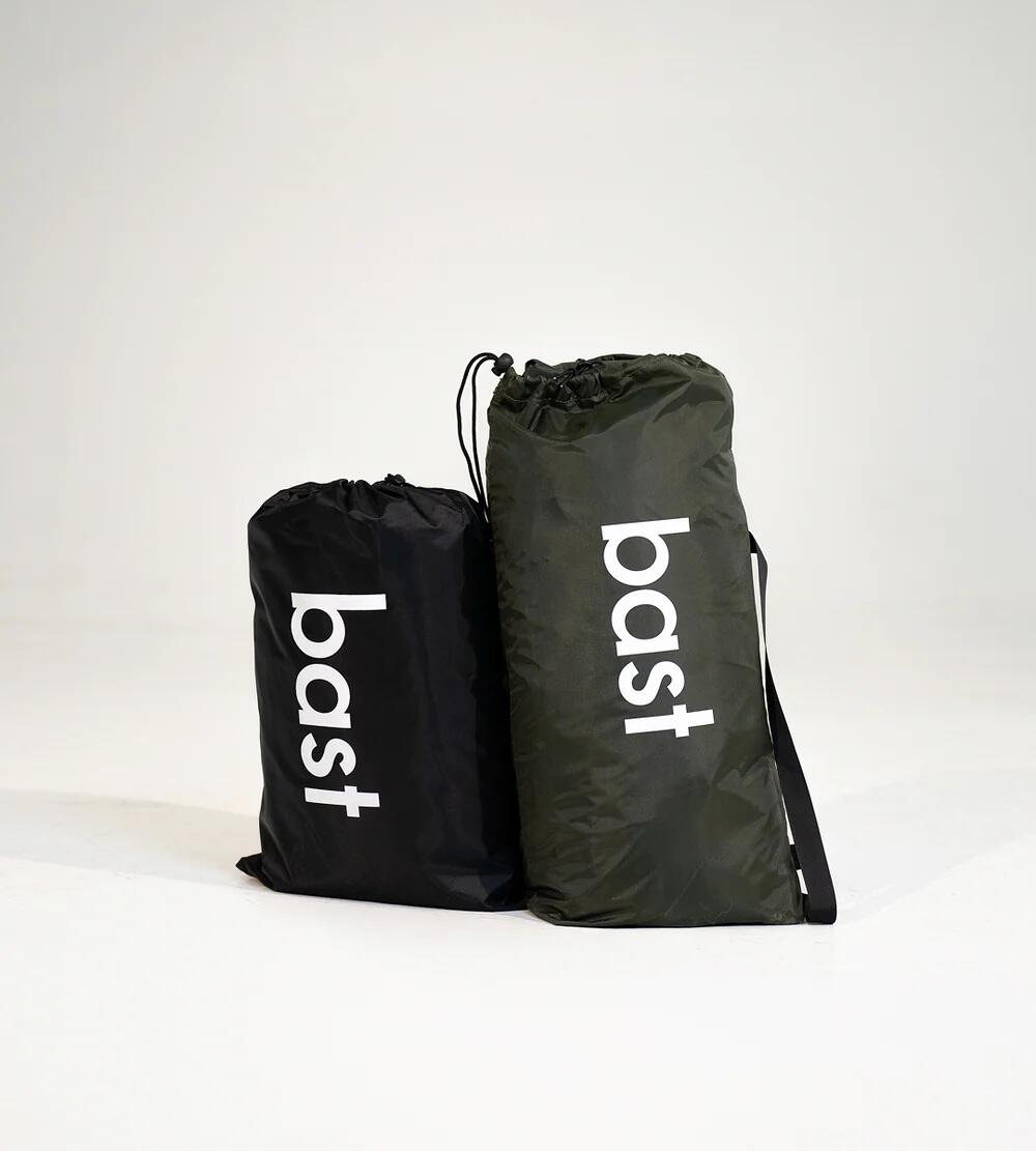 Bast Saunazelt verpackt