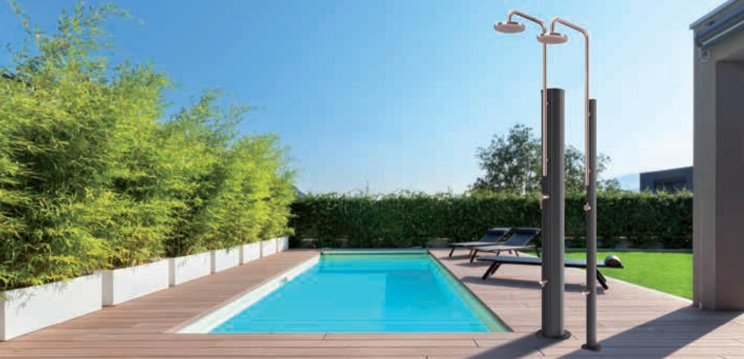 Solardusche Chrome von Astral in verschiedenen Farben