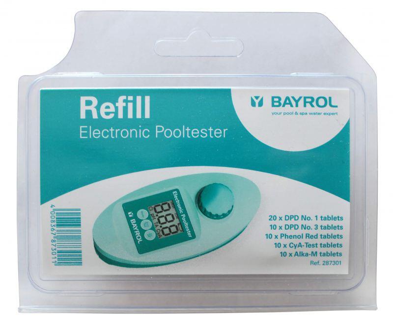 Nachf&uuml;llpack f&uuml;r elektronischer Pooltester von Bayrol