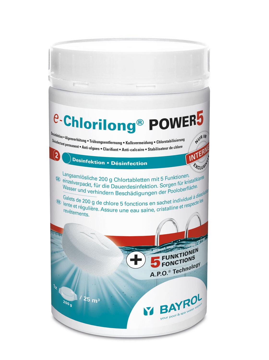 e-Chlorilong Classic von Bayrol, 1 kg
