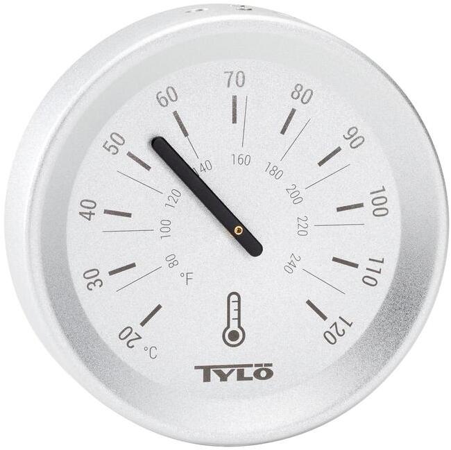 Tylö-Set 5-tlg. Thermometer Silver
