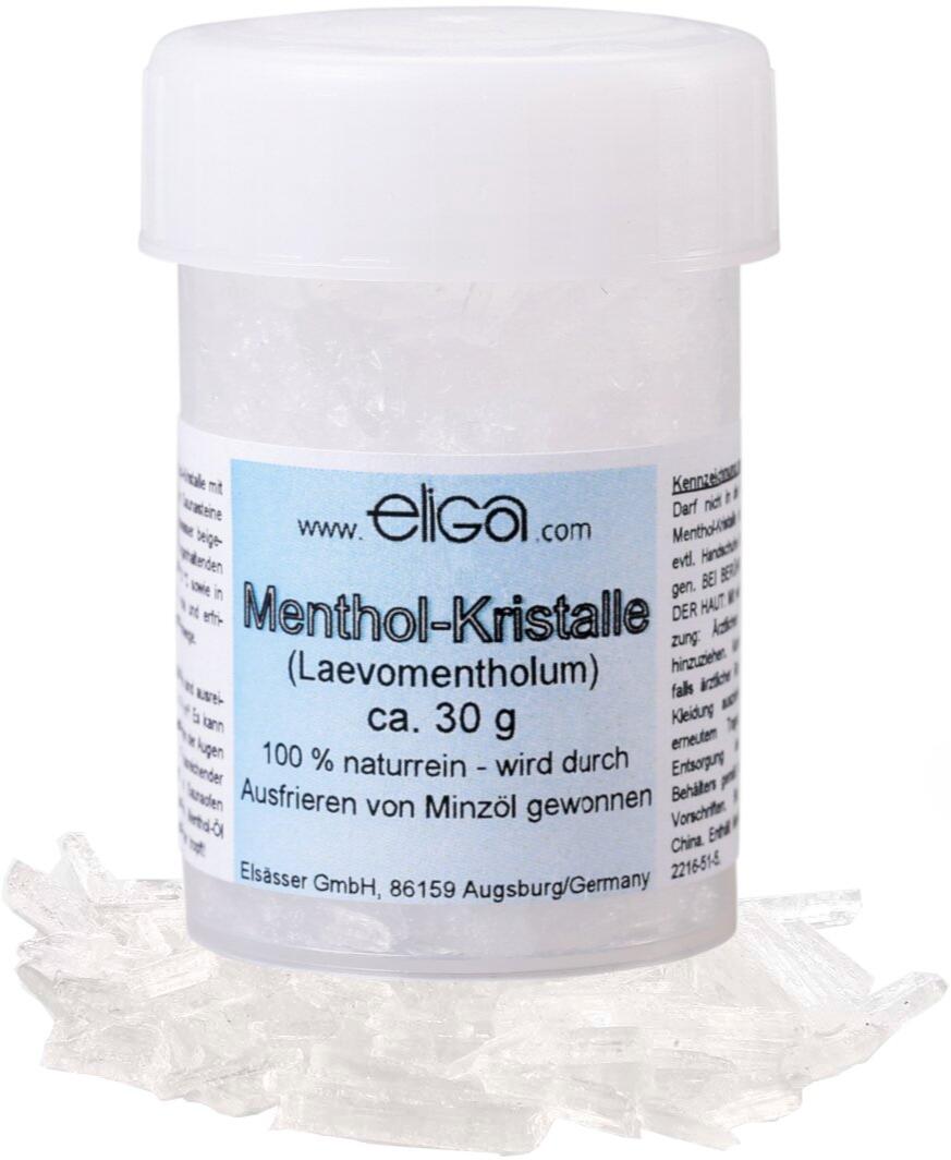 Menthol-Kristalle für den Aufguss in der Sauna