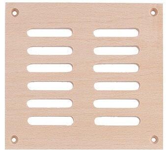 Lüftungsgitter klein mit Lüftungsschlitzen