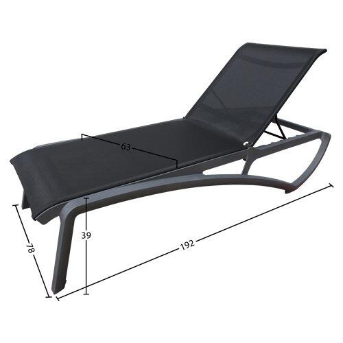 Sunset Kunststoffliege in Aluminium-Optik - Hitl GmbH