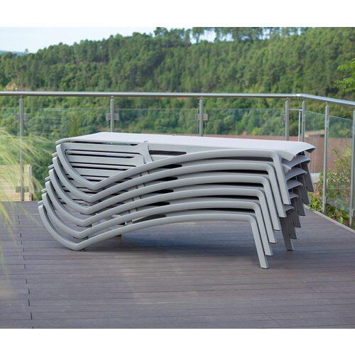 Sunset Kunststoffliege in Aluminium-Optik - Hitl GmbH