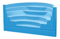 Acryleinbautreppen für den bequemen Einstieg in Ihren Pool