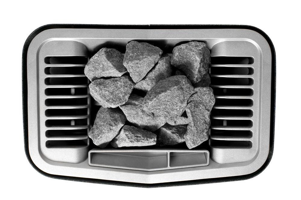 Draufsicht auf den Saunaofen Sense Sport von Tylö