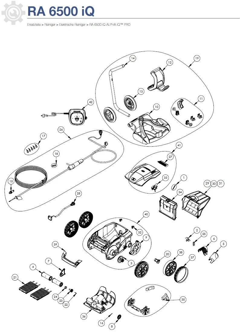 Ersatzteilzeichnung_Zodiac_Alpha_RA_6500_iQ