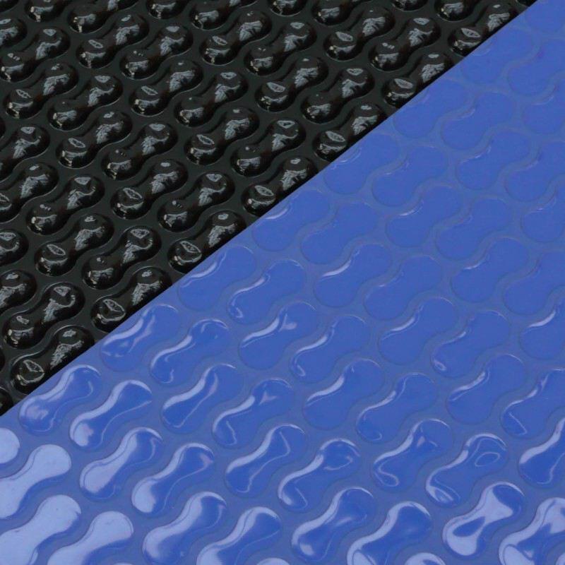 Isoplane Geobubble für Achtformschwimmbecken, blau/schwarz