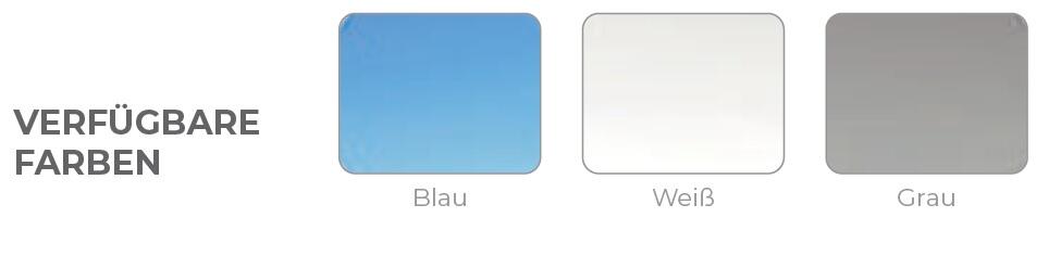 Farbauswahl der Norsup PP-Becken