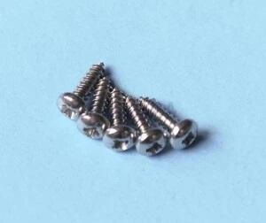 R0639200 ZYLINDERKOPFSCHRAUBE 2,9 x 9,5 MM (SET mit 5 Stk.)