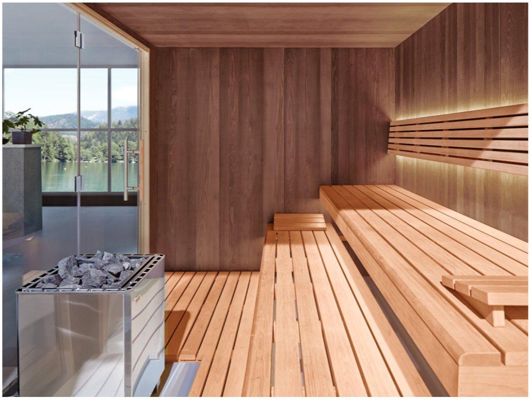 Saunaofen SKLA von Helo für eine externe Steuerung