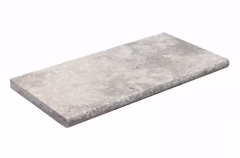 Beckenrandsteine Kiruna für Achtformbecken - Farbe 25: shadow grey