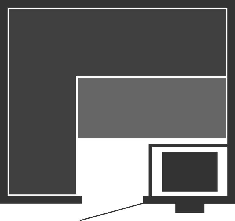 Detailzeichnung der Massivholzsauna Saari I von Arend