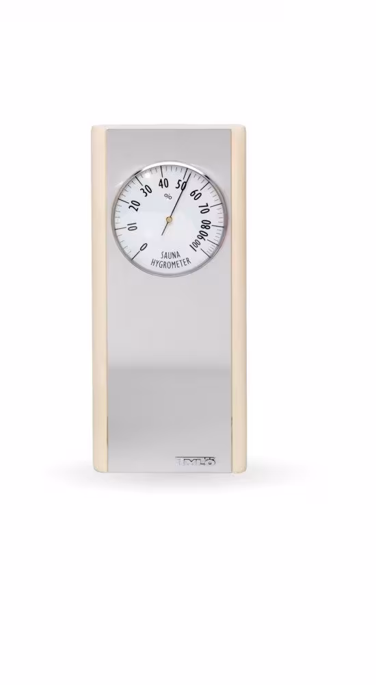 Das Hygrometer der Saunazubehörserie Blonde von Tylö