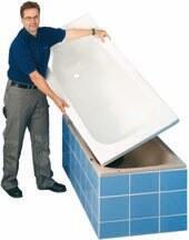 Wanne auf Wanne: Duschwanne erneuern