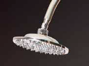 Sehen Sie hier eine Detailansicht des Duschkopfes der Gartendusche Marlin.