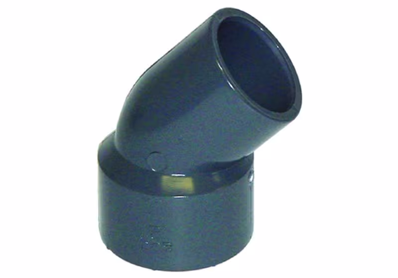 Reduzierwinkel 45&deg;, PVC