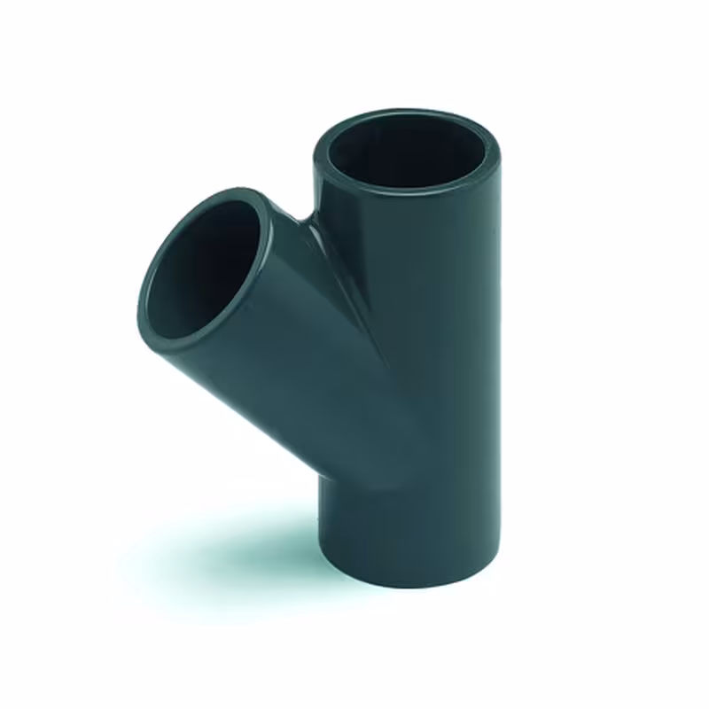 T-St&uuml;ck 45&deg;, PVC
