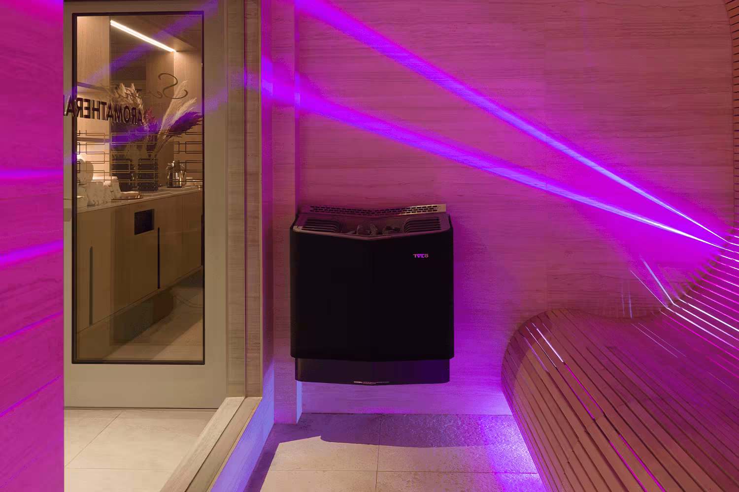 RGB-LED-Lichtband von Tylö