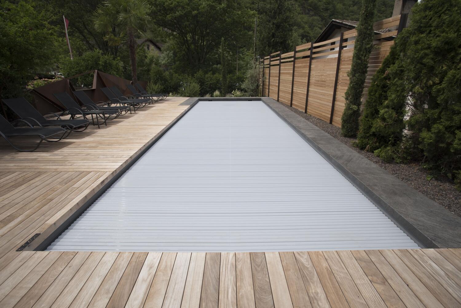 Polyfaser Einstückbecken Capri 90, 3,77x9,00x1,53 m