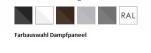 Möglichkeiten Farbauswahl des Dampfpaneel