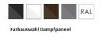 Möglichkeiten Farbauswahl des Dampfpaneel
