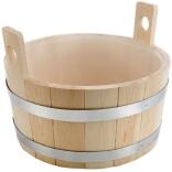 Fußwanne aus Nadelholz für Saunagänger