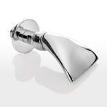 Schwallbrause mit Kugelgelenk, Messing verchromt