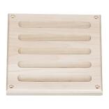 Lüftungsgitter Erle