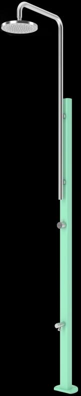 Gartendusche Chrome grün