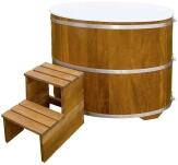 Tauchbecken aus Kambalaholz