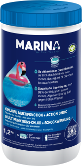 Marina Multifunktions-Chlor + Schockwirkung 1,2 kg