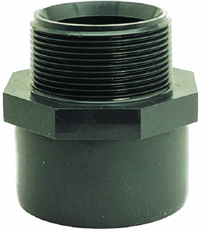 Übergangsmuffennippel, PVC