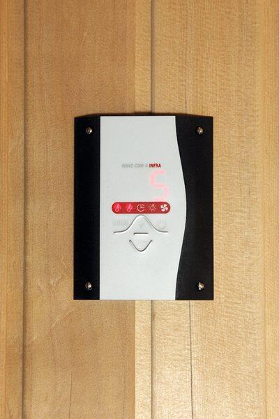 Red Pack, die Zusatz-Infrarotpakete - Bedienteil des Red Pack II