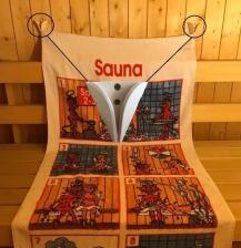 Handtuchhalter-Set aus Schichtholz