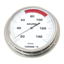 Sauna-Thermometer mit Anschraubflansch