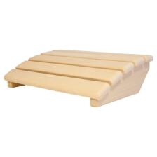 Sauna-Kopfst&uuml;tze abgerundet