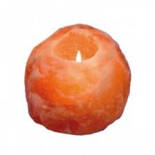 Salzteelichthalter Natur, ø 9 cm