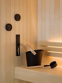 Saunazubehör Set Brilliant Black von Tylö