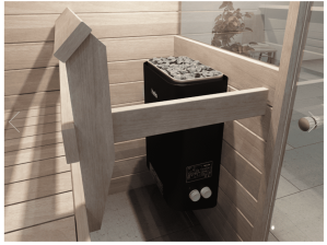 Saunaofen Vienna D von Helo f&uuml;r externes Steuerger&auml;t