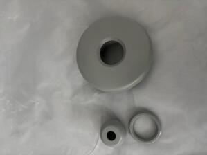 Neptun Kugeleinheit / Einlaufd&uuml;se hellgrau