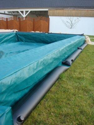 Well2wellness 4 X Piscina Befestigungsschlauch Borsa Acqua Per