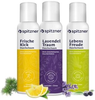 Spitzner Duschschaum Set Duftig frisch 3 x 150 ml