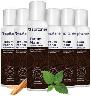 Spitzner Duschschaum Traummann 6 x 150 ml