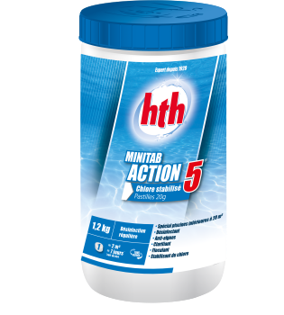 hth Minitab Action 5, 1,2 kg (20 g Tabletten)