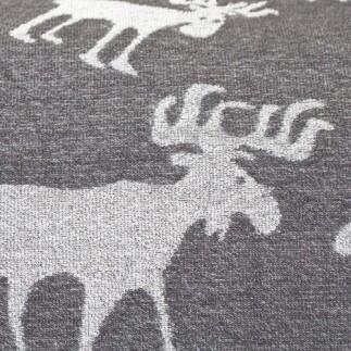Textilienserie aus Leinen "Elch"
