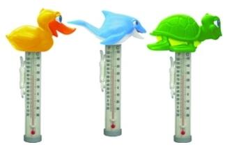 Schwimmbad-Thermometer Tiere