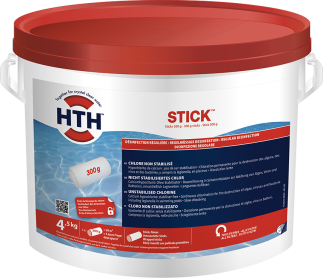 hth STICK ohne Cyanursäure zur Dauerdesinfektion, 300g, 4,5kg