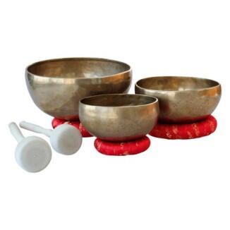 3-er Set Klangschale für die Klangmassage